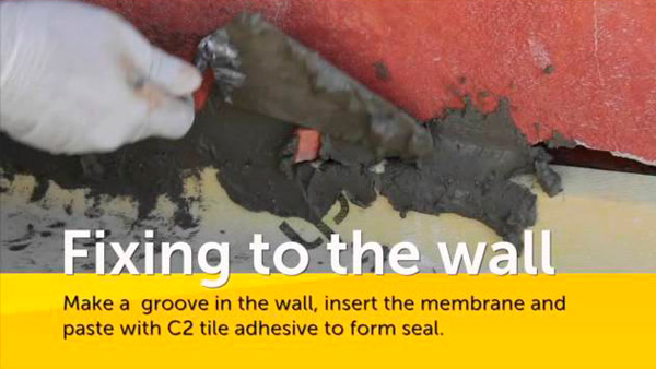 DRY80 INSTALLATION ON DRY CONCRETE