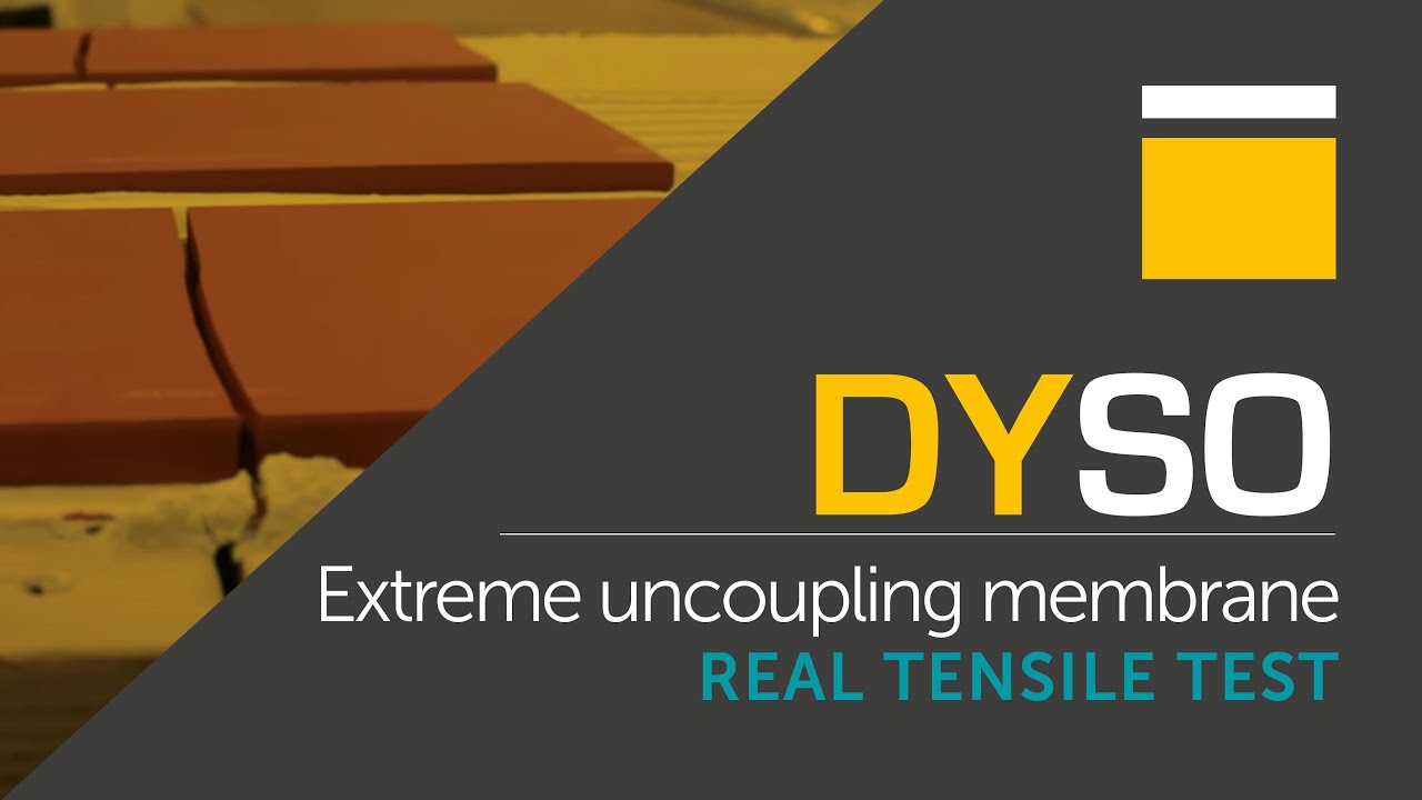 REAL TENSILE TEST. DYSO