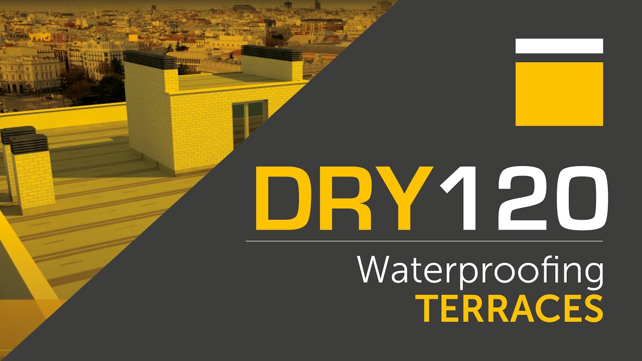 WATERPROOFING ROOFS _ DRY120 INSTALLATION